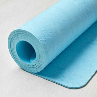 INITIA yogamat met detail van de gripstructuur