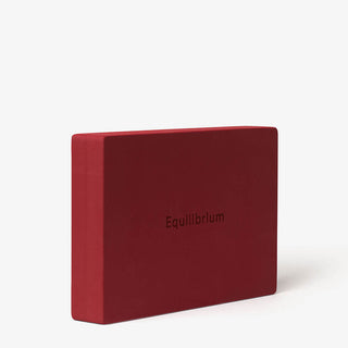 Equilibrium yogablok soft zacht ondersteuning bij yoga old rose roze