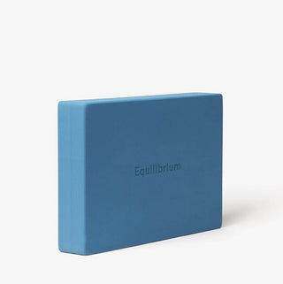 Equilibrium yogablok soft zacht ondersteuning bij yoga sea blue blauw